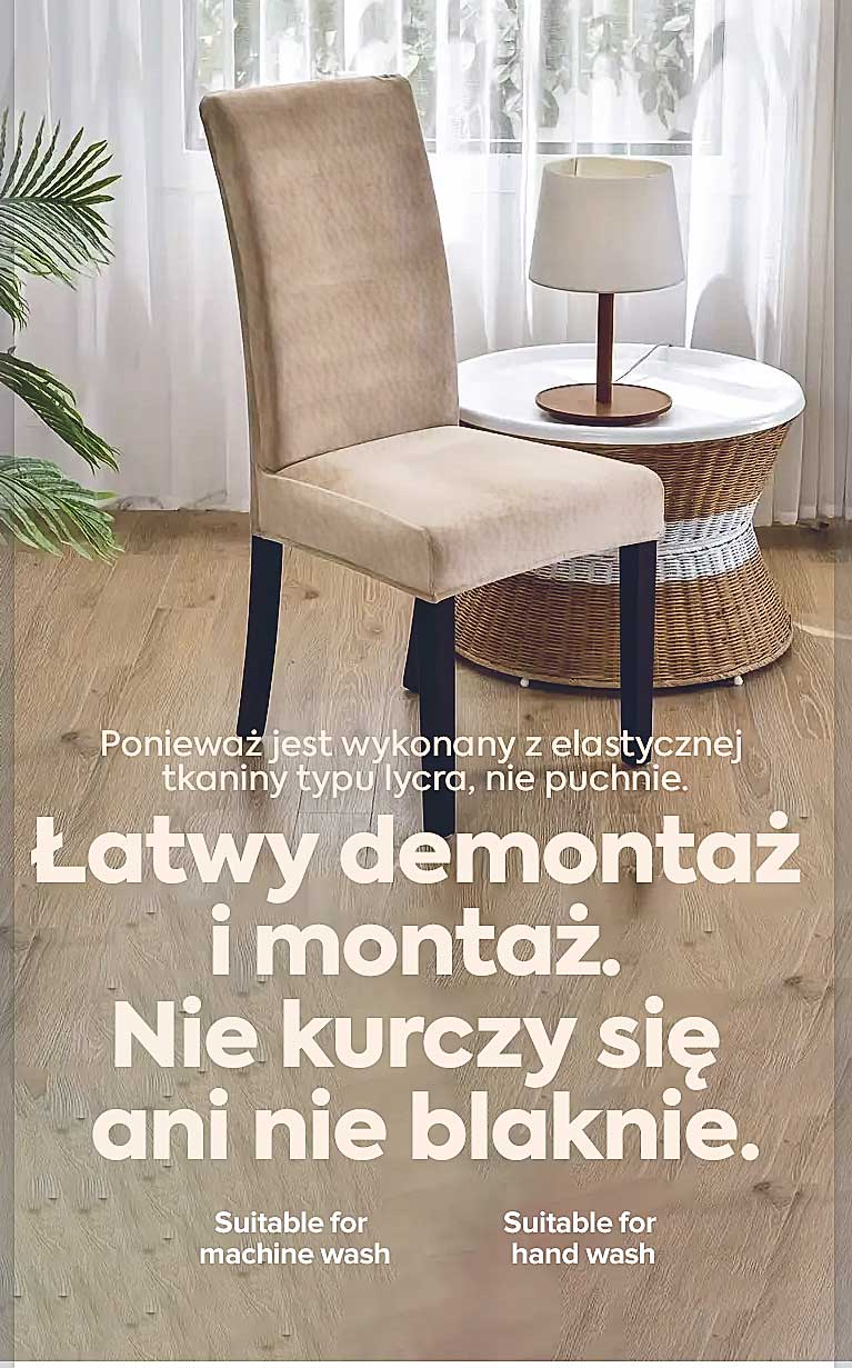 Welurowe Pokrowce na Krzesla