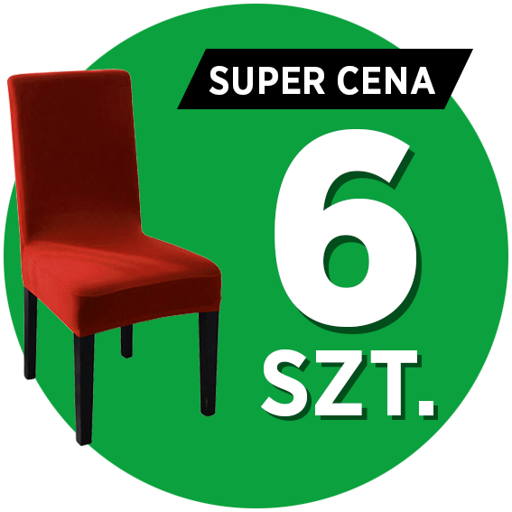 Welurowe Pokrowce na Krzesła