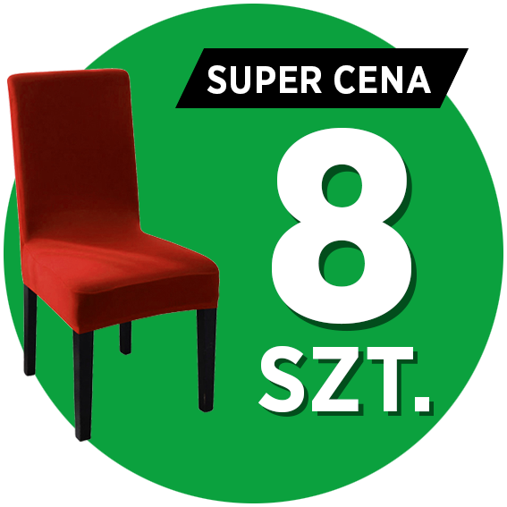 Welurowe Pokrowce na Krzesła