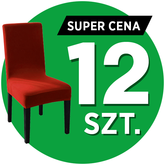 Welurowe Pokrowce na Krzesła